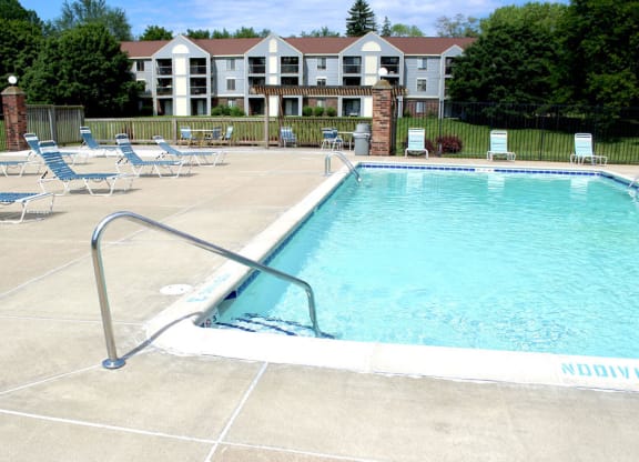 Access to Outdoor Pool with Wi Fi at Madeira Apartments in Kalamazoo, MI 49001