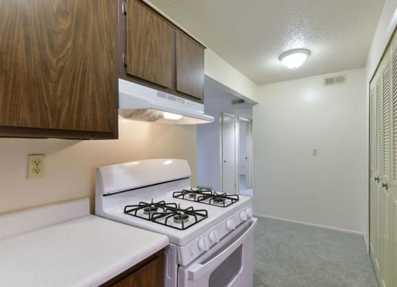 Dining Area Next to Kitchen at Old Monterey Apartments in Springfield, MO