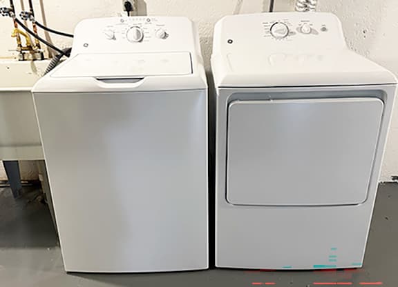 A full-size washer and dryer at Mount Royal Townhomes in Kalamazoo, MI