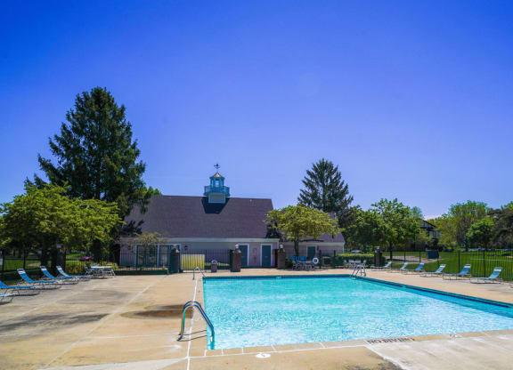 Sparkling Swimming Pool Access with Wi Fi at Newport Village Apartments, Portage, 49002