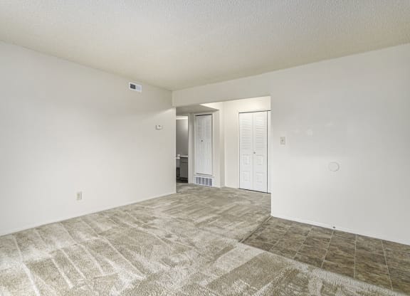 Spacious Living and Dining Areas at Normandy Village Apartments in Michigan City, IN