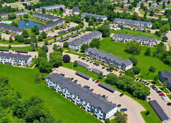 Gorgeous Community View at Pine Knoll Apartments, Battle Creek, MI