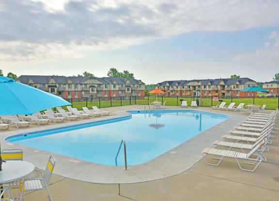 Swimming Pool and Sundeck at Grand Bend Club at Grand Bend Club, Grand Blanc