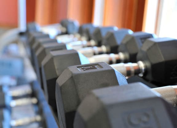 Fully-Functional Fitness Center at Prairie Lakes Apartments in Peoria, IL 61615