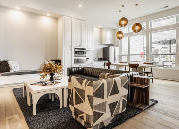 Well Lite Living Spaces at Upper Vue Flats, Dublin, OH, Ohio