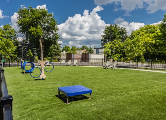 Pets playground at Upper Vue Flats, Dublin, OH, 43016