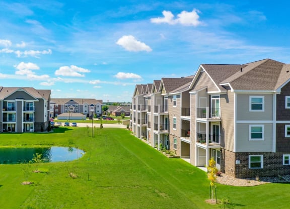 Lush Green Outdoor Spaces at The Reserve at Destination Pointe, Grimes, 50111