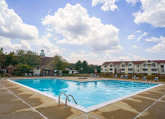 Sundeck with Gorgeous Views  at South Bridge Apartments, Fort Wayne