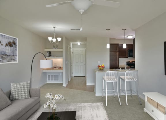 Kitchen and Living at Badger Canyon, Washington, 99338