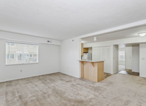 Enlarged Living Room at Stoney Pointe Apartment Homes in Wichita, KS