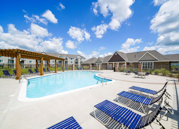 Resort Style Pool with Wi Fi at Stoney Pointe Apartment Homes, Wichita, 67226