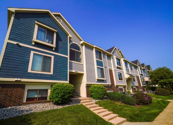 Beautiful, Inviting Buildings at The Crossings Apartments, Grand Rapids