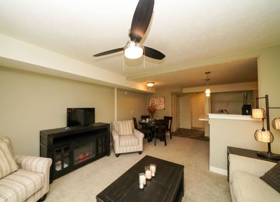 Open Floor Plan at The Reserve at Destination Pointe, Grimes, 50111
