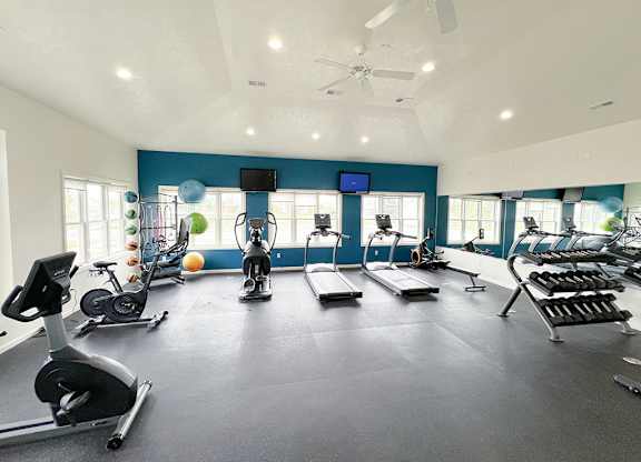 24 Hour Fitness Center with Free Wi Fi at Tracy Creek Apartments, Perrysburg, OH, 43551