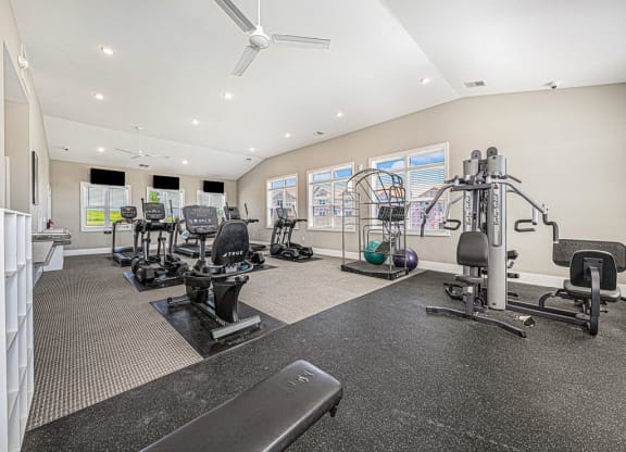 Cardio Equipment at Trade Winds Apartment Homes, Elkhorn, NE, 68022