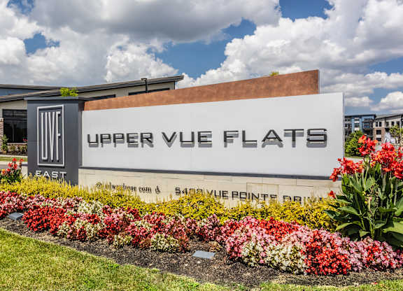 Elegant Sign Board at Upper Vue Flats, Dublin, OH