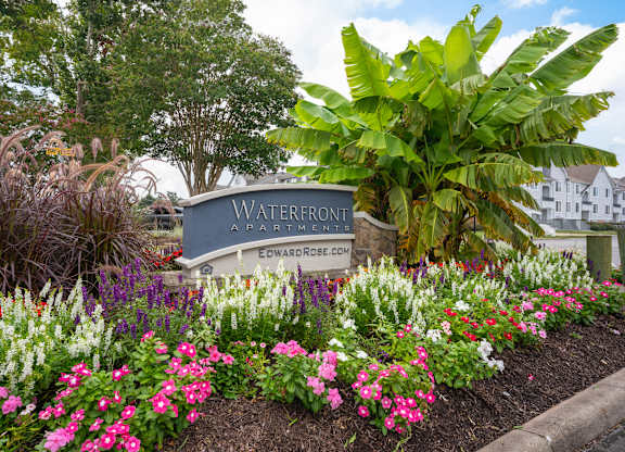 Property Signage at WaterFront Apartments, Virginia Beach, 23453