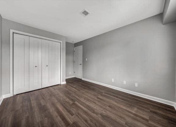Comfortable Bedroom With Accessible Closet at WaterFront Apartments, Virginia Beach, VA