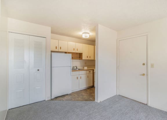 Cozy Studio Kitchen at Wingate Apartments, Michigan, 49512