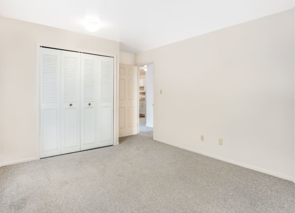 Plush Carpeting Private Balcony at Wood Creek Apartments in Kenosha, WI