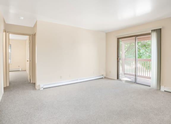 Large Windows with Natural Light Private Balcony at Wood Creek Apartments in Kenosha, WI