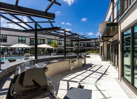 Rooftop Outdoor Kitchen