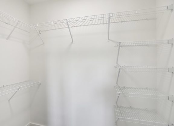 Large walk in closet