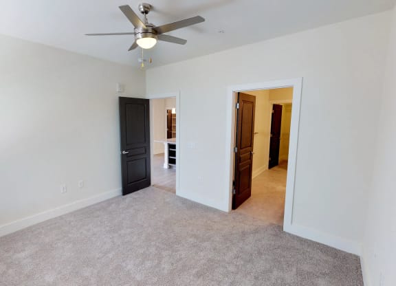 Bedroom With Ceiling Fan, at The Kirkwood, Atlanta, GA