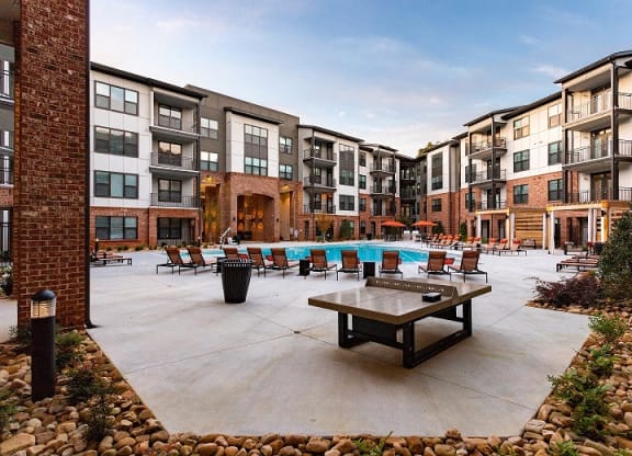 Professional Outdoor Ping Pong, at The Kirkwood, Georgia, 30317
