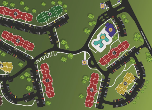 Luxury Apartments in Newnan| Stillwood Farms Apartments | Community Map