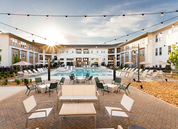 Pool Lounge Area