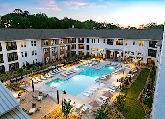 Resort Style Pool with Sun Deck & Grill Area