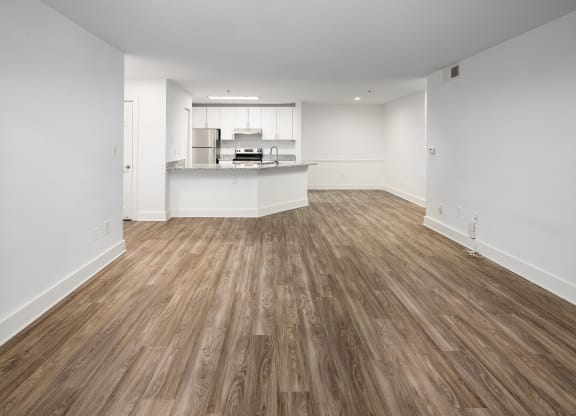 Living Room, Kitchen, and Dining Room
