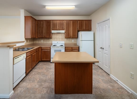 Classic Apartment Homes with White Appliances