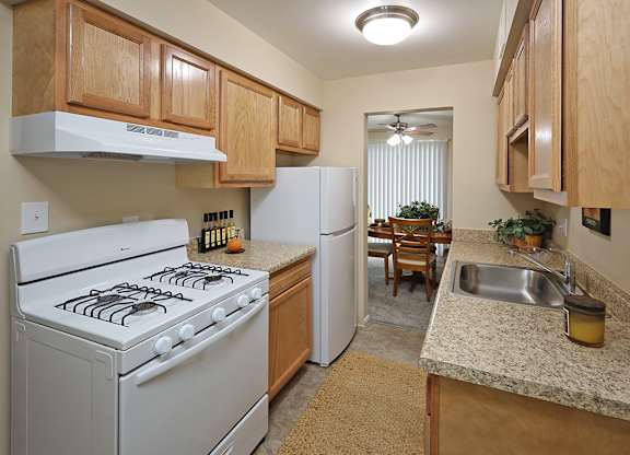 Model Kitchen at Willoughby Hills Towers in Willoughby Hills OH