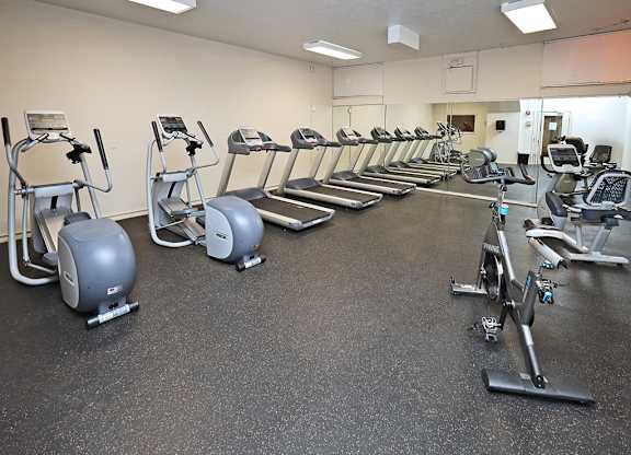 Fitness Center in the North Building at Gates Mills Place, Mayfield Heights, OH, 44124
