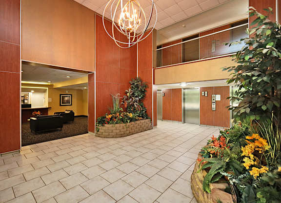 Lobby of the West Building at Gates Mills Place, Mayfield Heights, OH, 44124