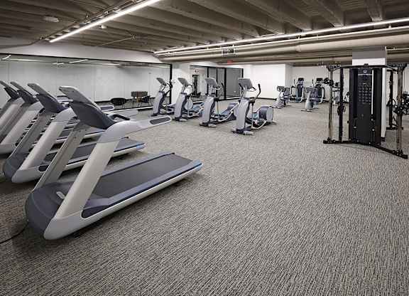Brand New On-Site Fitness Center at The Residences at 668 Apartments, Cleveland OH 44114