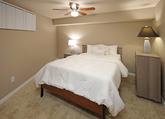 Model Suite Updated 2nd Bedroom - Stonebridge Waterfront in Flats District Cleveland OH