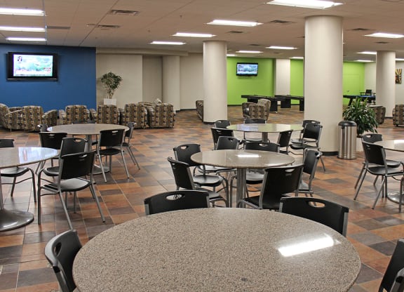 smaller conference room at Residences at Halle, Ohio