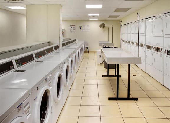 Laundry Room at Harbor Crest, Euclid, OH, 44123