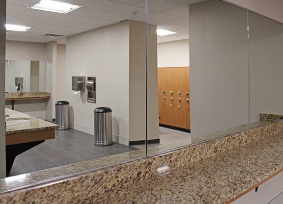 Locker Room at Residences at Halle, Cleveland, 44113