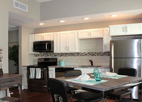 Style 02 Model - Studio - Kitchen  at Residences at Leader, Cleveland