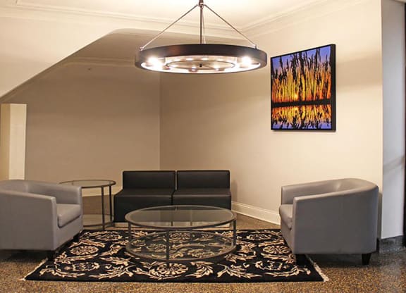 Sofa Set at Residences at Leader, Cleveland, OH