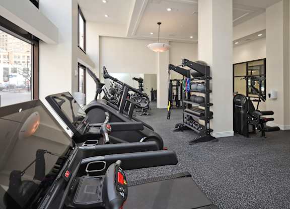 Fitness Center at The Electric Building Cleveland