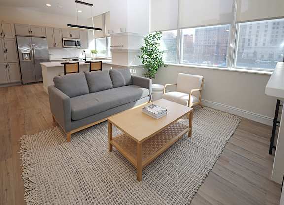Residences at 55 - Model B1 - Living Area