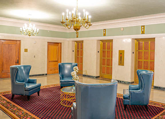 Community Lounging Chairs at Residences at Leader, Cleveland, OH, 44114