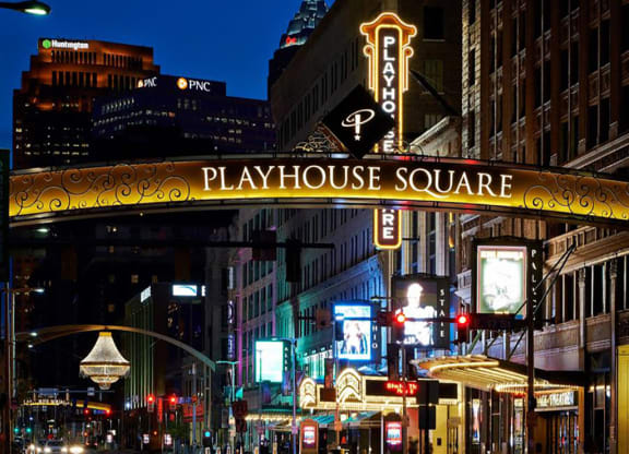 Playhouse Square at The Residences At Hanna Apartments, Cleveland