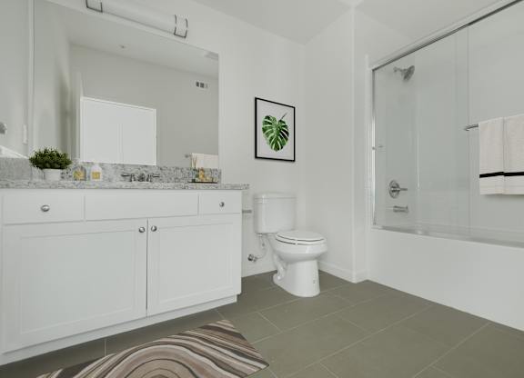 Bathroom With Bathtub at 422 South Lake, Los Angeles  