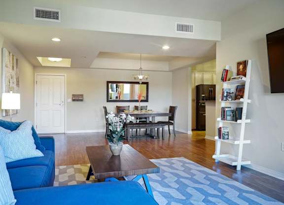 Living Room With Kitchen at 6940 Sepulveda, Van Nuys  